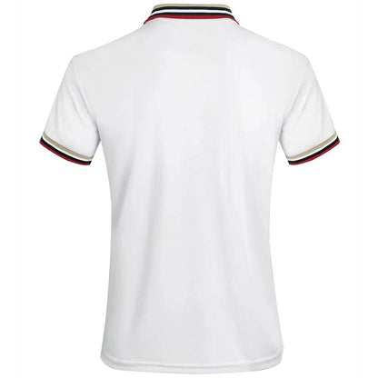 Men’s Casual Polo Shirt - Breathable Cotton, Short Sleeve, Solid Color - Buy Center US