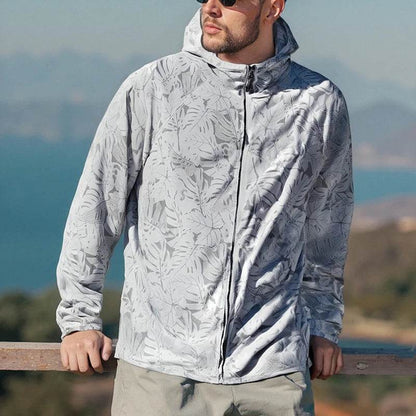 2025 Men's Hooded Sunscreen Jacket - Quick Dry UV Protection Coat - Buy Center US