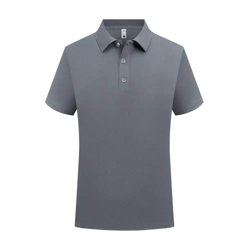 Classic Black Polo T-Shirt for Men - Casual & Breathable Summer Wear - Buy Center US