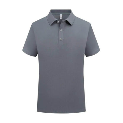 Classic Black Polo T-Shirt for Men - Casual & Breathable Summer Wear - Buy Center US
