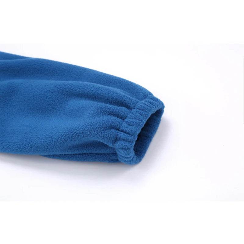 TRVLWEGO Men's Polar Fleece Jacket - Lightweight, Full Zip with Pockets - Buy Center US