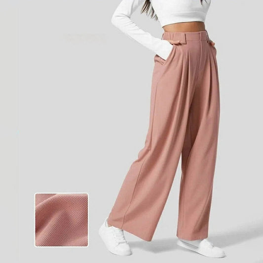 ZOMAXIUJEE Women's Solid Color Palazzo Pants - Casual & Comfortable - Buy Center US