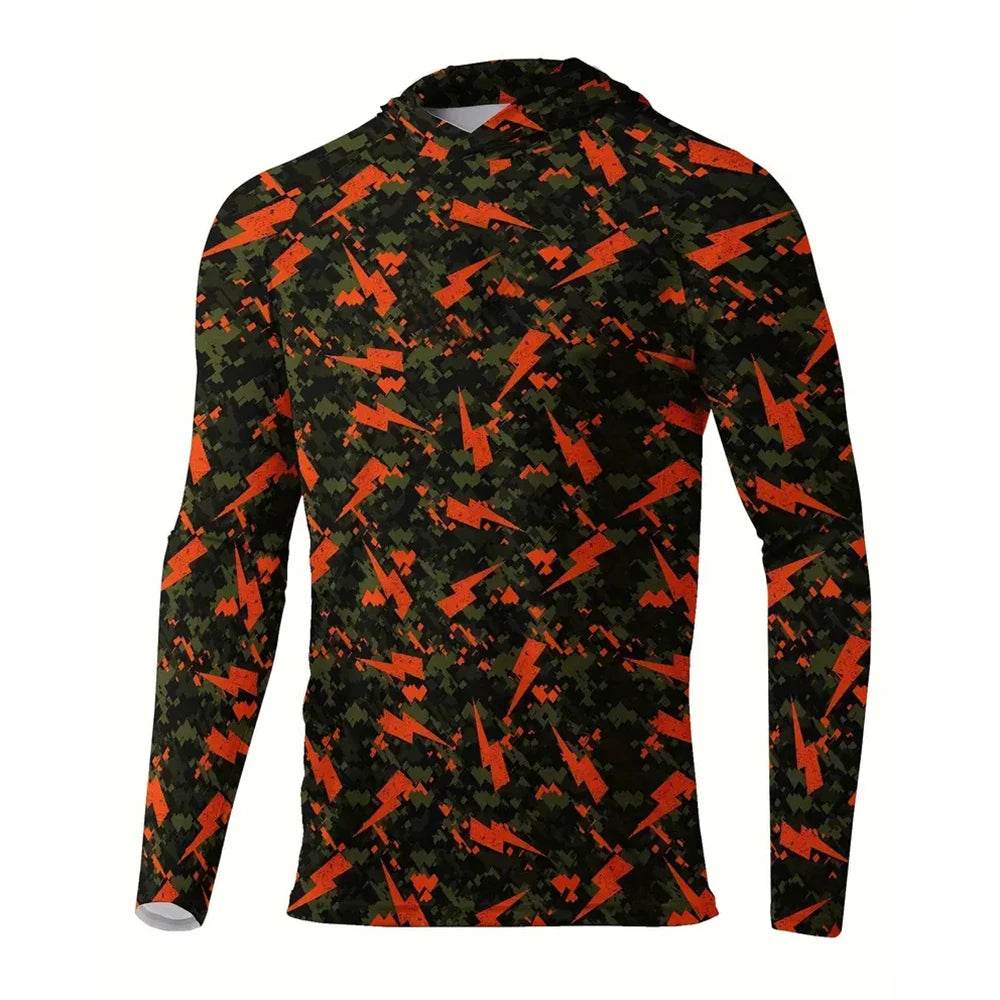 2025 Men's UPF 50+ Sun Protection Hoodie - Quick Dry & Breathable Shirt - Buy Center US