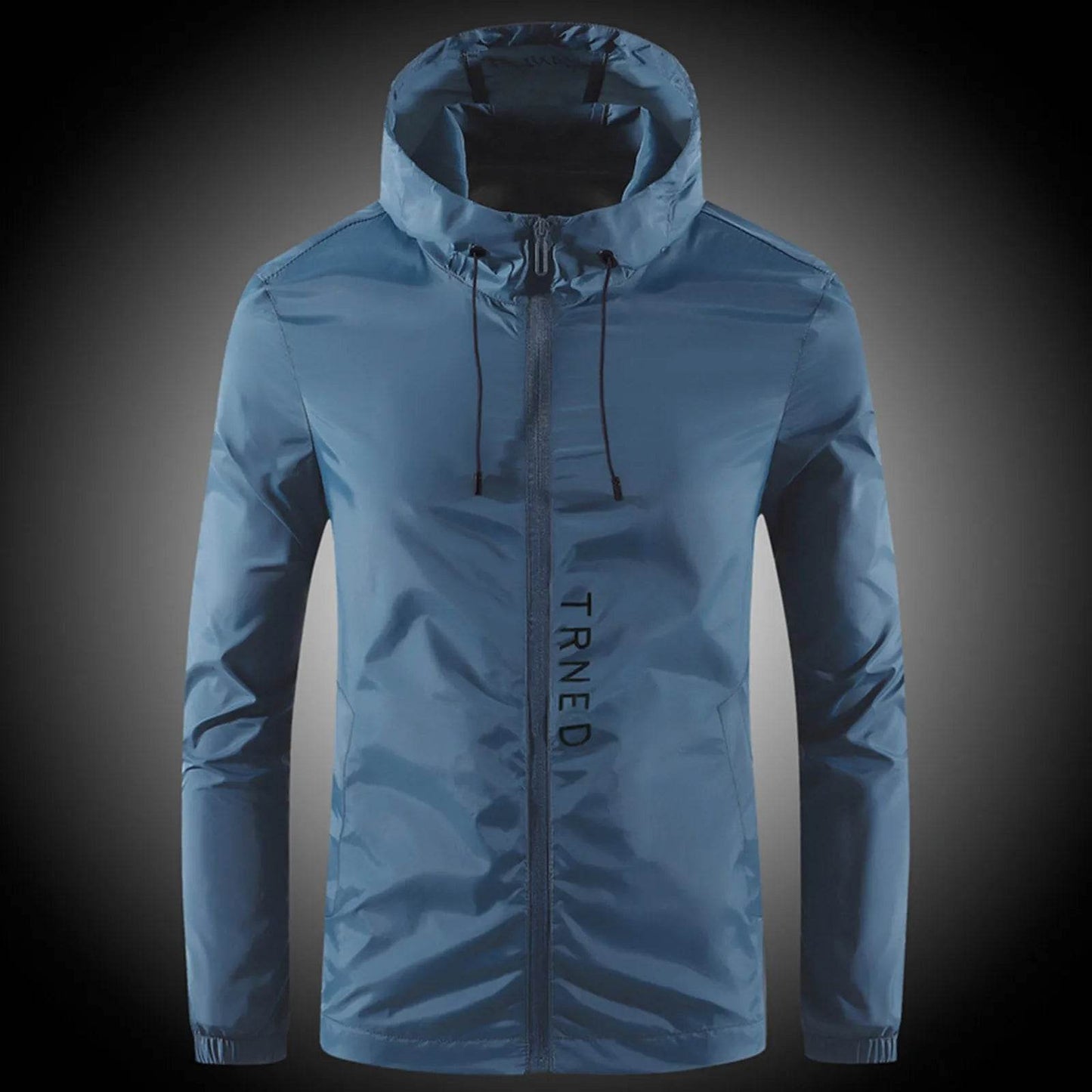 Men's Lightweight Casual Jacket - Spring Fall Hooded Raincoat - Buy Center US