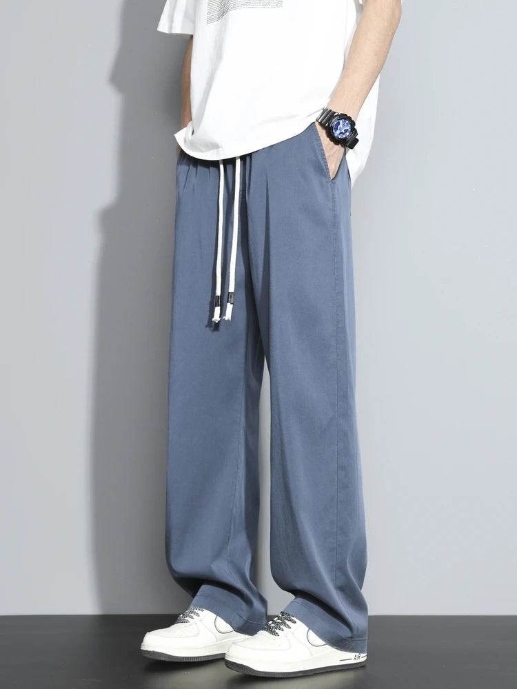 Anbican Summer Men's Sweatpants - Loose Fit, Lightweight Casual Style - Buy Center US