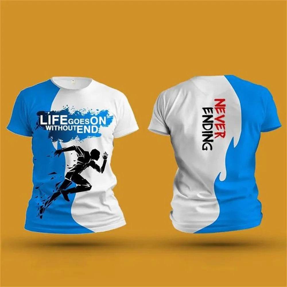 Summer Quick Dry 3D Printed Unisex T-Shirt - Lightweight & Comfortable - Buy Center US