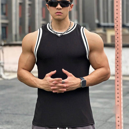 Men's Summer Bodybuilding Tank Tops - Casual Gym Workout Sleeveless Shirt - Buy Center US