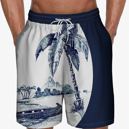 Colorful Summer Hawaiian Beach Shorts - Casual Surfing Trunks for All - Buy Center US