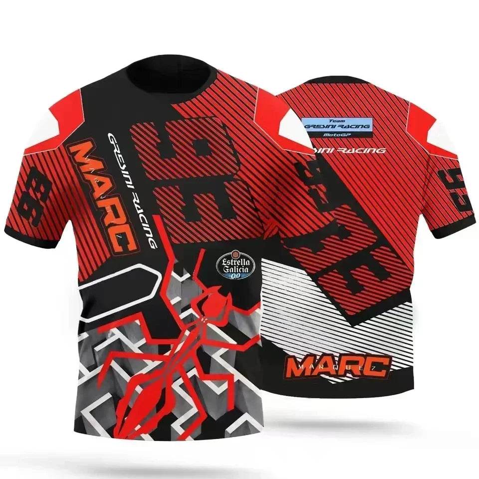 MOTO GP Quick Dry Sport T-Shirt - Breathable Casual Tee for Men - Buy Center US