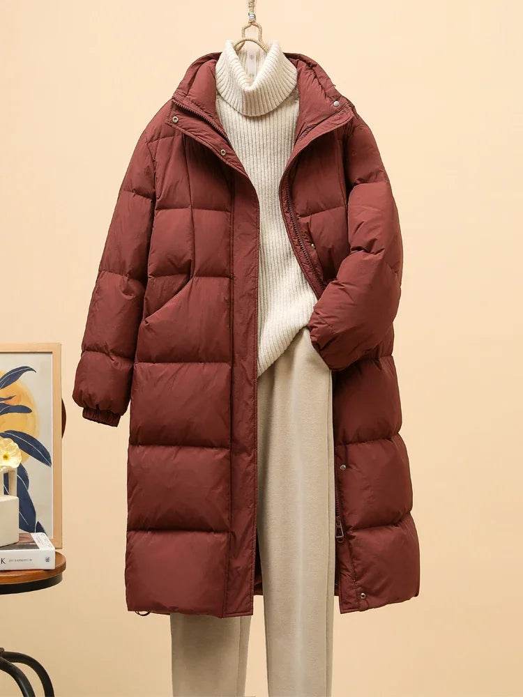 2024 Women's Winter Duck Down Coat - Warm & Stylish Puffer Jacket - Buy Center US