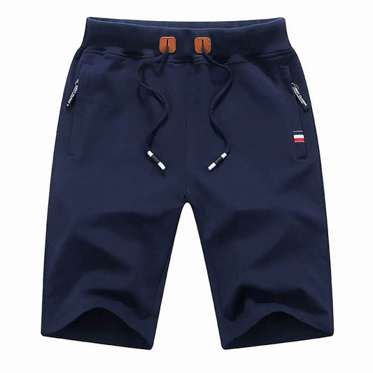Men's Summer Cotton Shorts - Casual Loose Jogger Beach Pants - Buy Center US
