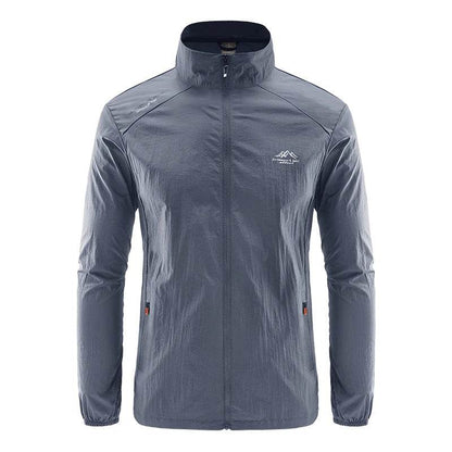 MuLS Men's Summer Windbreaker Jacket - Ultralight Casual Fishing Coat - Buy Center US
