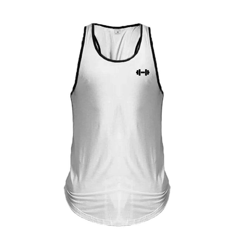 Muscleguys Men's Gym Tank Top - Casual Slim Fit Sleeveless Cotton Shirt - Buy Center US