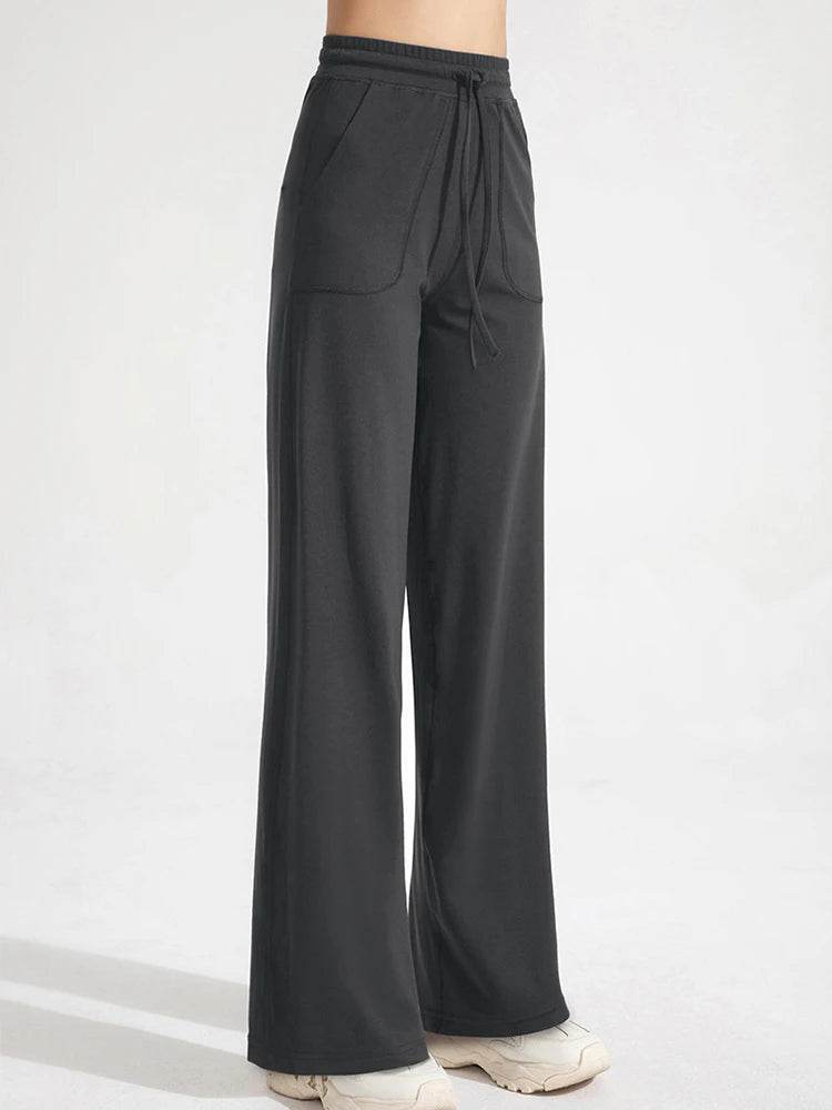 Women's High Waist Sports Leggings - Stretchy Yoga Pants with Pockets - Buy Center US
