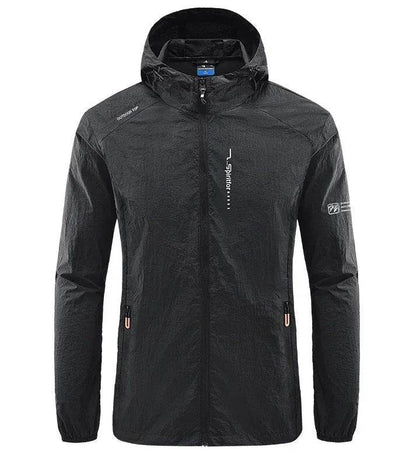 BOOERJUE Men's Thin Quick Dry Jacket - Sun-Protective Hooded Windbreaker - Buy Center US