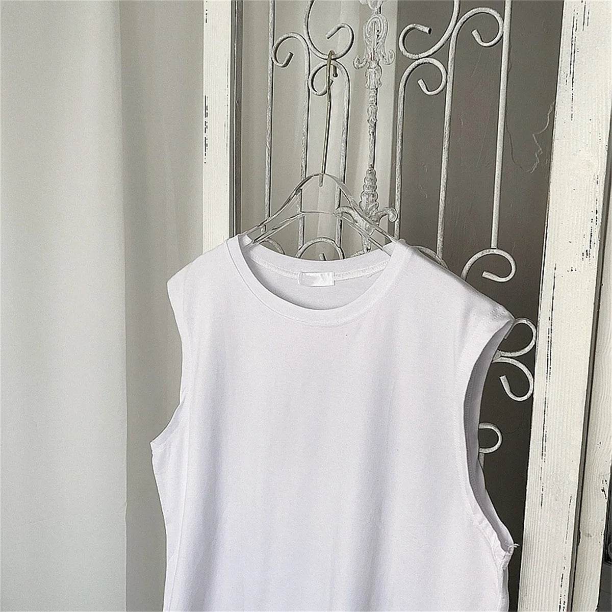 Vumeleal Men's Casual Sleeveless Tank Top - Moisture Absorbent for Summer - Buy Center US