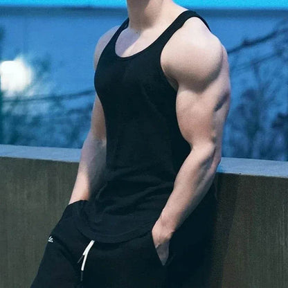 Men's Slim Fit Breathable Tank Top - Summer Workout Gym Vest - Buy Center US