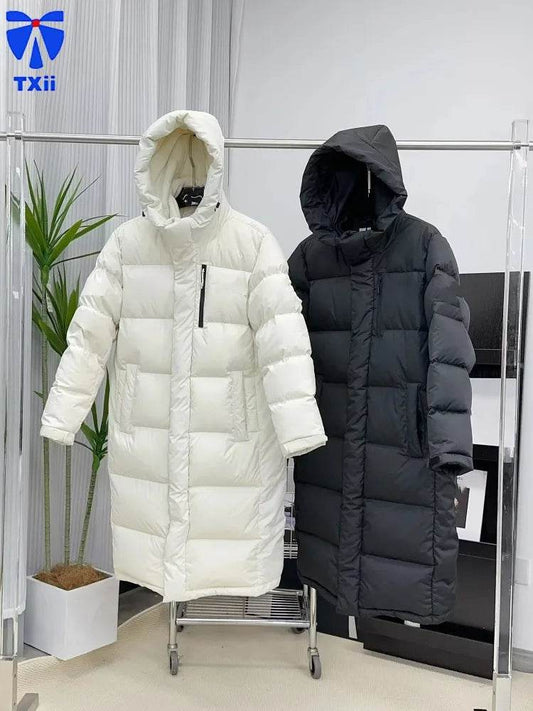 Women's Classic 1996 Down Jacket - Warm, Thick, Solid Color Winter Coat - Buy Center US