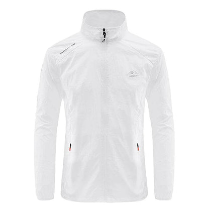 MuLS Men's Summer Windbreaker Jacket - Ultralight Casual Fishing Coat - Buy Center US