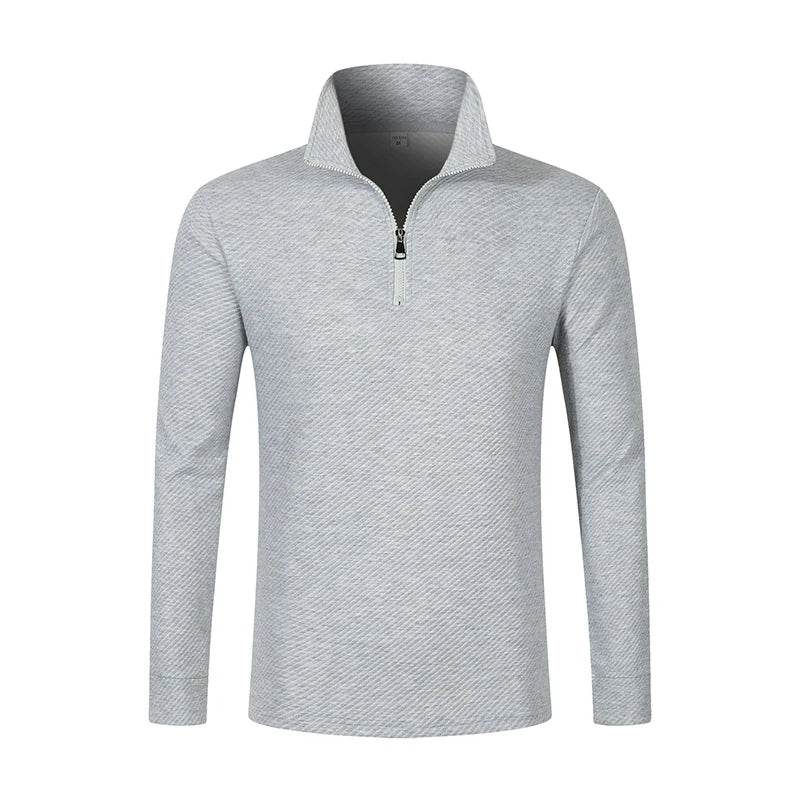 FYZS Men's Long Sleeve Polo Shirt - Comfortable, Breathable Casual Top - Buy Center US