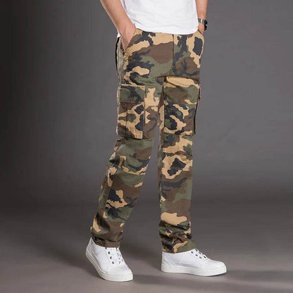 2025 Men's Cargo Pants - Multi Flap Pockets, Loose Fit for Outdoor - Buy Center US