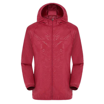 Waterproof Camping Rain Jacket - Men's & Women's Quick Dry Windbreaker - Buy Center US