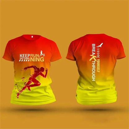 Summer Quick Dry 3D Printed Unisex T-Shirt - Lightweight & Comfortable - Buy Center US