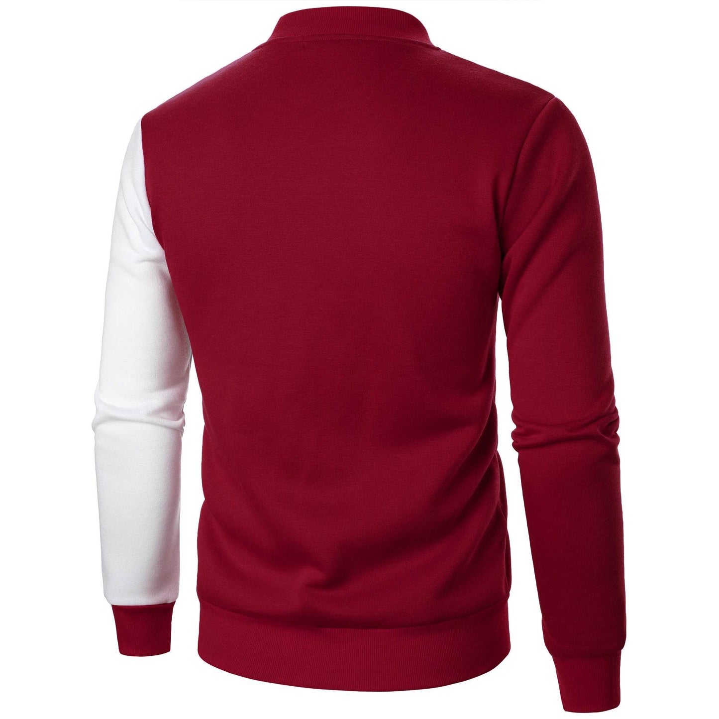 Casual Long Sleeve Zipper Gym Blazer - Men's Spring & Fall Jacket - Buy Center US