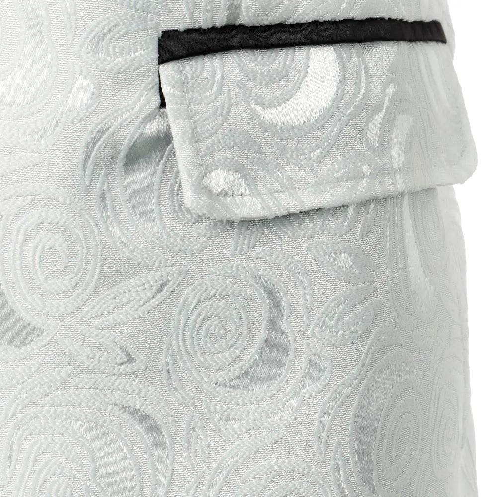 Men's Floral Texture Suit Jacket - Luxury Blazer for Weddings & Parties - Buy Center US