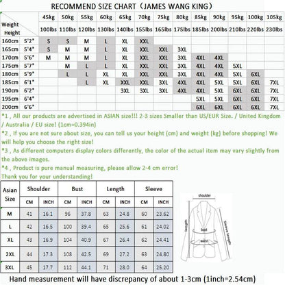 Men's Slim Fit Printed Blazer - Stylish Business Casual Jacket M-3XL - Buy Center US