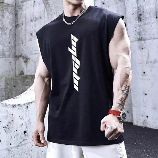 Men's Bodybuilding Tank Tops - Summer Fitness Sleeveless Workout Shirts - Buy Center US