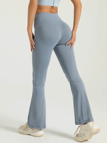 Women's High Waisted Bootcut Yoga Pants - Stylish Flared Activewear - Buy Center US