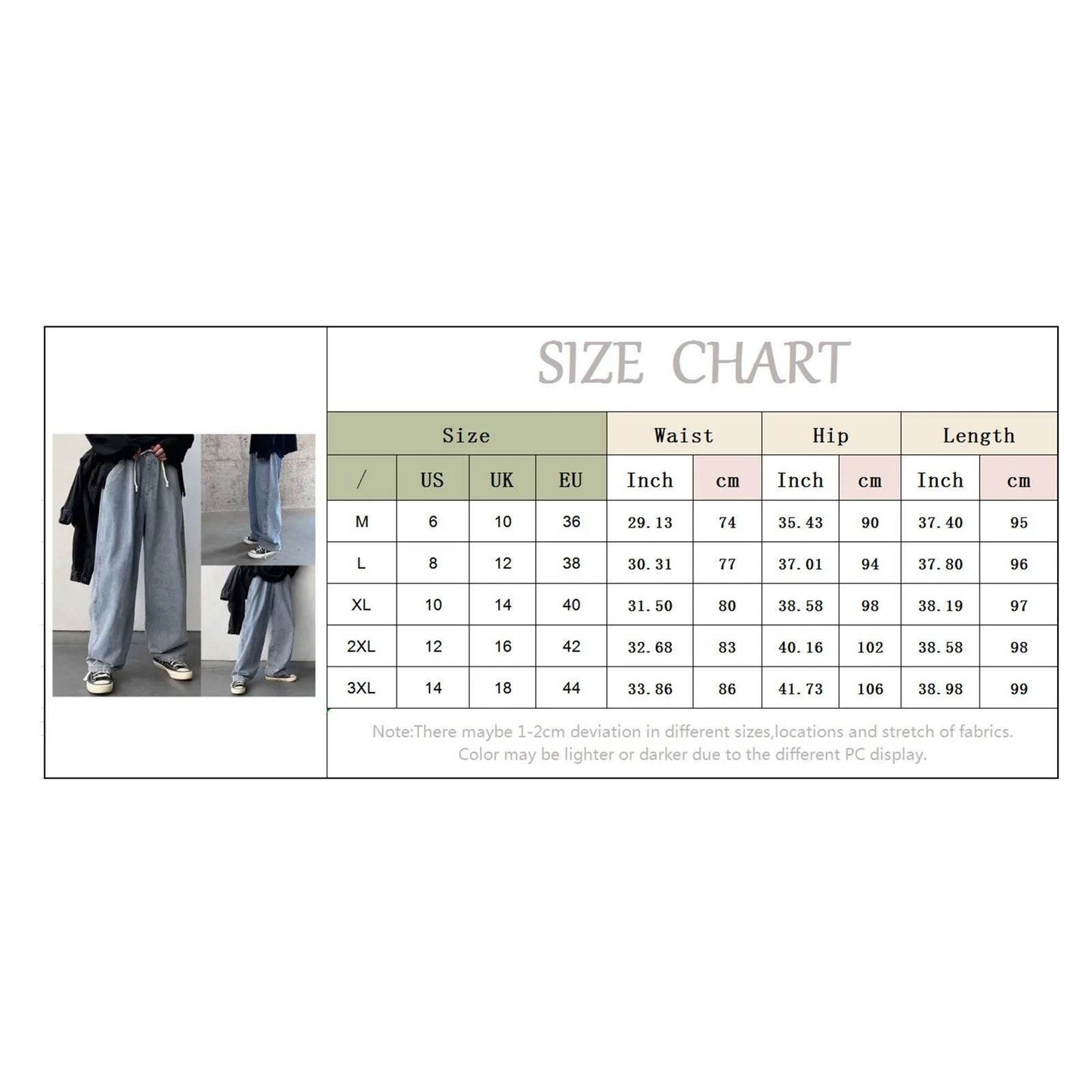 Men's Plus Size Distressed Denim Pants - Chic Hip Hop Streetwear Style - Buy Center US