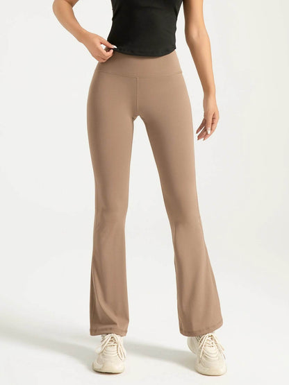 Women's High Waisted Bootcut Yoga Pants - Stylish Flared Activewear - Buy Center US