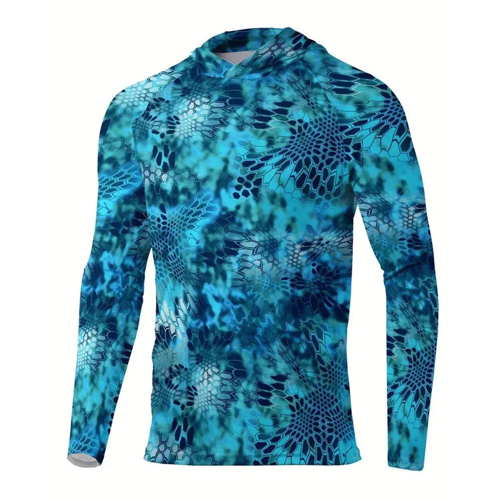 2025 Men's UPF 50+ Sun Protection Hoodie - Quick Dry & Breathable Shirt - Buy Center US