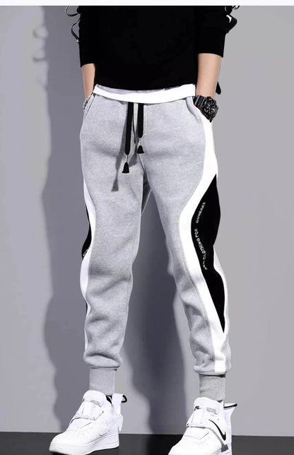 2024 Men's Casual Sports Pants - Loose Fit Patchwork Running Trouser - Buy Center US