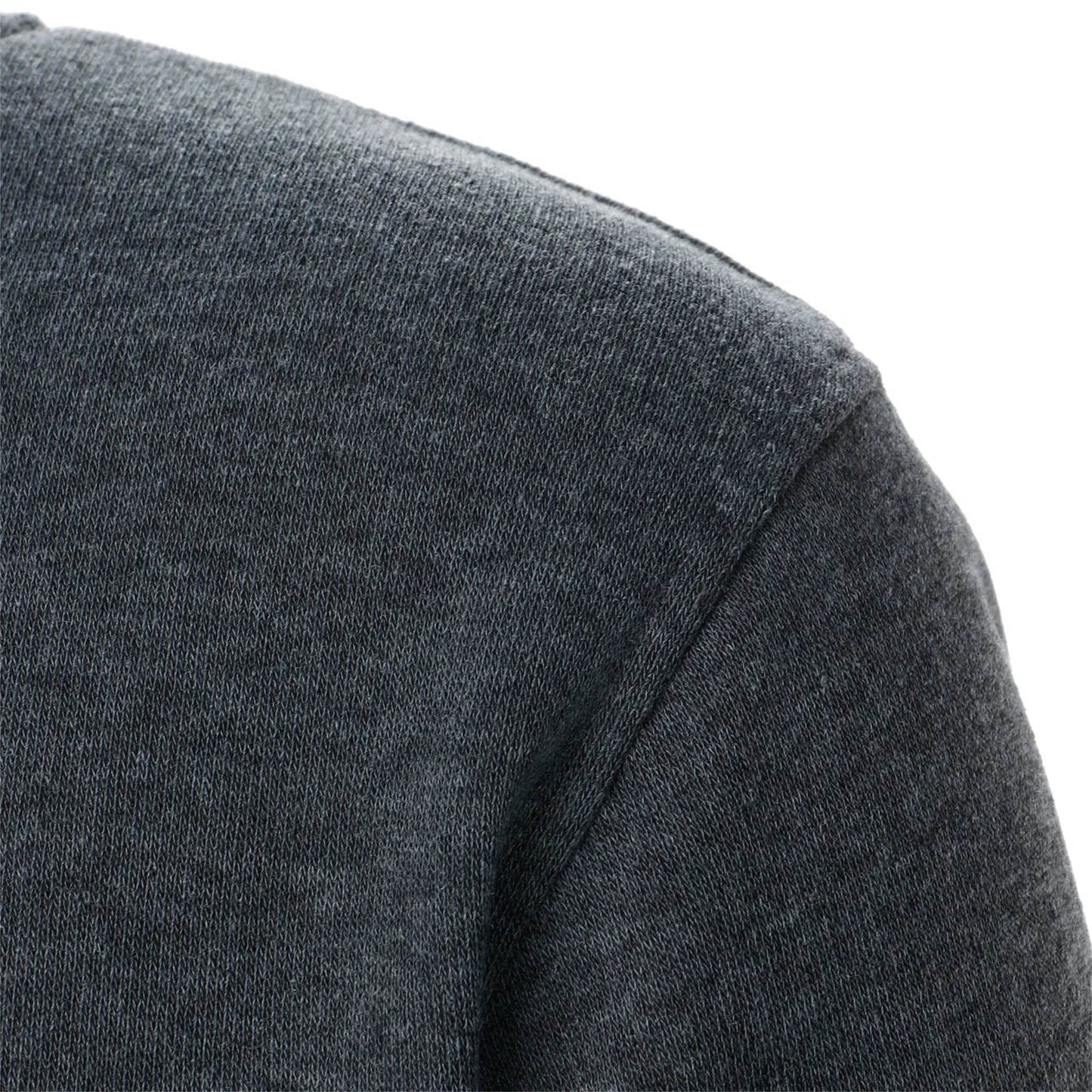 Men's Casual Zipper Hoodie - Solid Color Cardigan for Autumn Style - Buy Center US