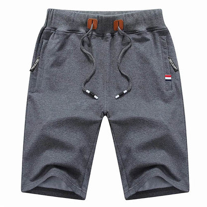 Men's Summer Cotton Shorts - Casual Loose Jogger Beach Pants - Buy Center US