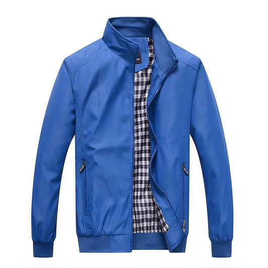Men's Casual Jacket - Loose Fit Spring Autumn Baseball Cardigan - Buy Center US