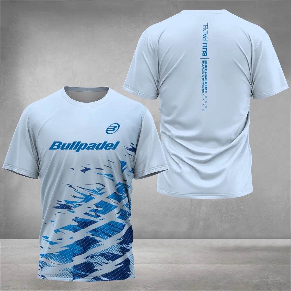 Cool Padel Men's Breathable Quick Dry Summer Tee - Casual & Lightweight - Buy Center US