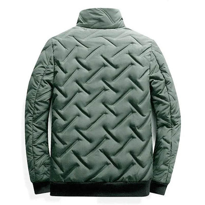 Men's Casual Lightweight Parka Jacket - Warm, Zipper Closure for Fall - Buy Center US