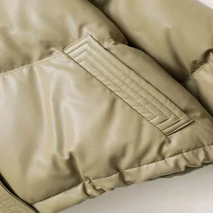 Heliar Women's Vintage Cotton-Padded Jacket - Thickened, Warm Hoodless - Buy Center US