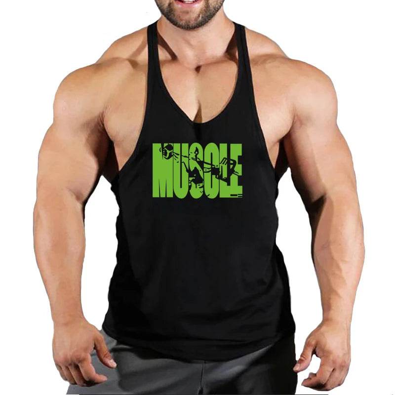Muscle Guys Cotton Gym Tank Tops - Men's Sleeveless Bodybuilding Undershirt - Buy Center US