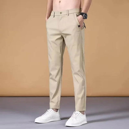 Fashion Men's Casual Summer Pants - Lightweight Skinny Joggers - Buy Center US