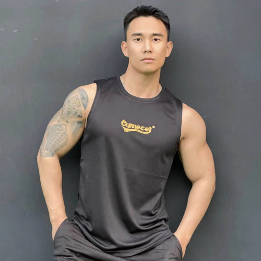 RUASPV Men's Summer Gym Vest - Sleeveless Quick-Drying Fitness Tank Top - Buy Center US