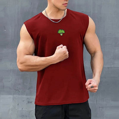 Muscleguys Men's Summer Gym Tank Top - Quick Dry, Loose Fit for Fitness - Buy Center US