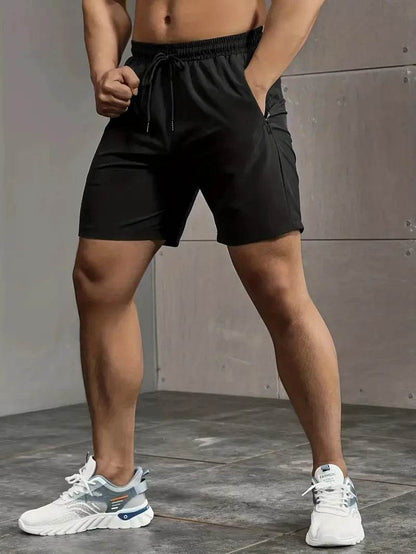Men's Quick-Drying Workout Shorts - Breathable & Drawstring for Summer - Buy Center US