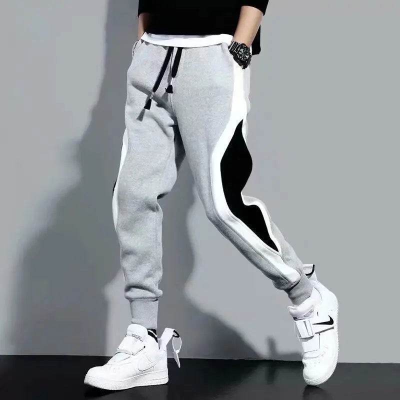 2024 Men's Casual Pants - Wide Loose Fit, Breathable Tie-Foot Design - Buy Center US