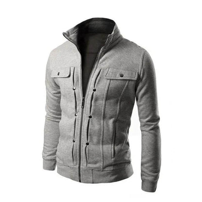 2025 Men’s Casual Zipper Jacket - Thin Spring Cardigan for Outdoor Travel - Buy Center US