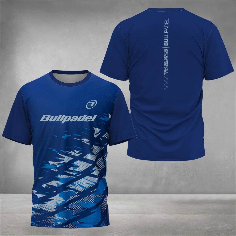 Cool Padel Men's Breathable Quick Dry Summer Tee - Casual & Lightweight - Buy Center US